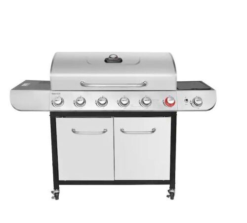 Royal Gourmet 6-Burner BBQ Liquid Propane Gas Grill with Sear and Side Burner - Lot 31