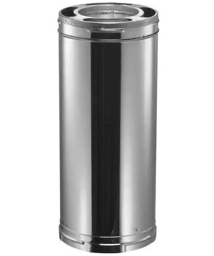 DuraVent 6 in. Dia x 36 in. Triple-Wall Galvanized Chimney Stove Pipe  - Lot 210