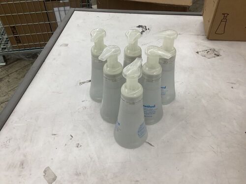 Case of (6) Method Free + Clear Foaming Hand Wash  - Lot 750