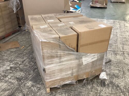 Pallet of (18) Cases of Disposable Face Masks, 120 Packs/Case, 10pc/Pack - Lot 763