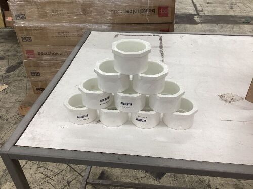 Lot of (10) Charlotte Pipe 3 x 2 1/2 SCH 40 Reducer Brushing  - Lot 765