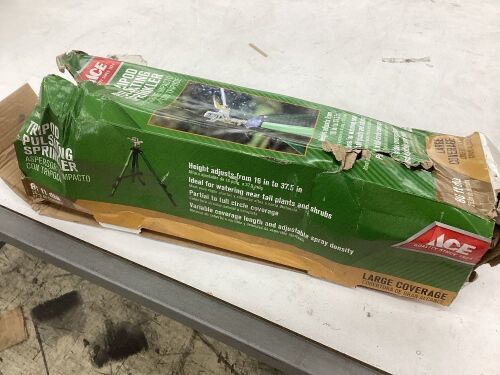 Tripod Pulsating Sprinkler - Missing Sprinkler Head  - Lot 715