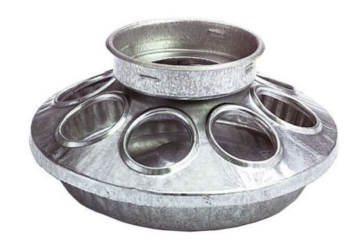Case of (12) 1 Quart Jar Metal Feeder Base - Lot 745