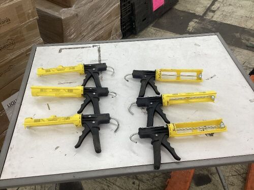 Lot of (6) Dripless Professional Composite Caulking Gun  - Lot 597