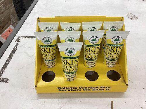Lot of (9) Outdoor Hands Skin Therapy Cream - Lot 679