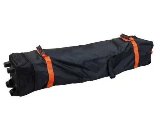 Sunnydaze 45.5 in. D x 9 in. W x 7.25 in. H Premium Rolling Carrying Bag for Pop-Up Canopy - Lot 749