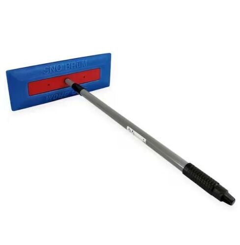 Lot of (2) SnoBrum 17 in. W Snow Broom with 48 in. Telescoping Handle  - Lot 702