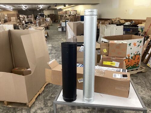 Lot of (2) DuraVent Stove Pipes  - Lot 712
