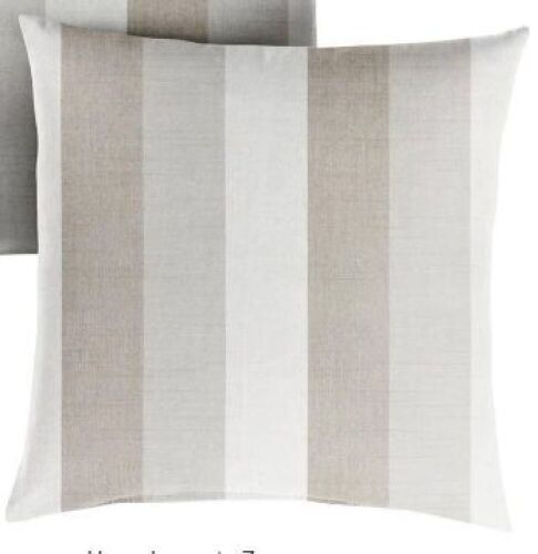 Sunbrella Direction Linen Square Indoor/Outdoor Throw Pillow - Lot 718