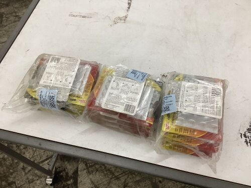 Lot of (36) Magic Mounts Self-Sticking Cup Hooks, 8 Pack  - Lot 407