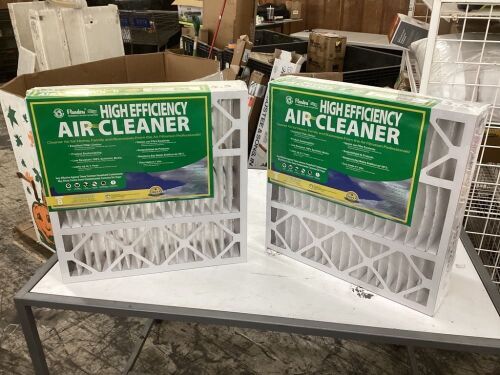 Lot of (2) AAF Flanders High Efficiency Air Cleaner Cartridge Filter 20 x 20 x 4-1/2 Inch  - Lot 462