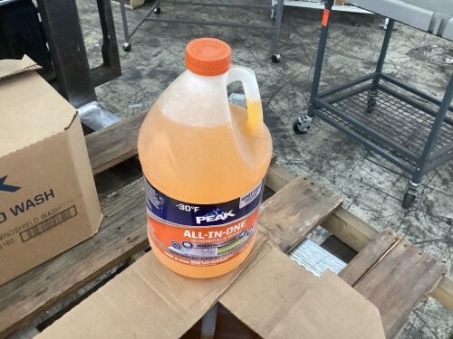 Case of (6) Peak All-In-One Windshield Wash, 1 Gal  - Lot 441