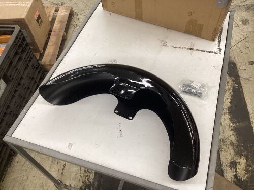 Motorcycle Front Wheel Fender - Lot 347