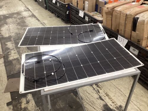 Lot of (2) Flexible Solar Panels - Lot 149