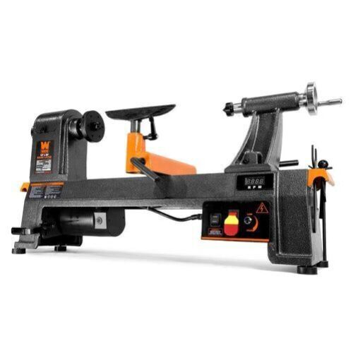 WEN 34035 6-Amp 14-Inch by 20-Inch Variable Speed Benchtop Wood Lathe - Lot 17