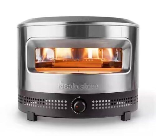 Solo Stove Pi Prime 21 in. x 16 in. Stainless Steel Propane Outdoor Pizza Oven 12 in. Cook Surface  - Lot 13