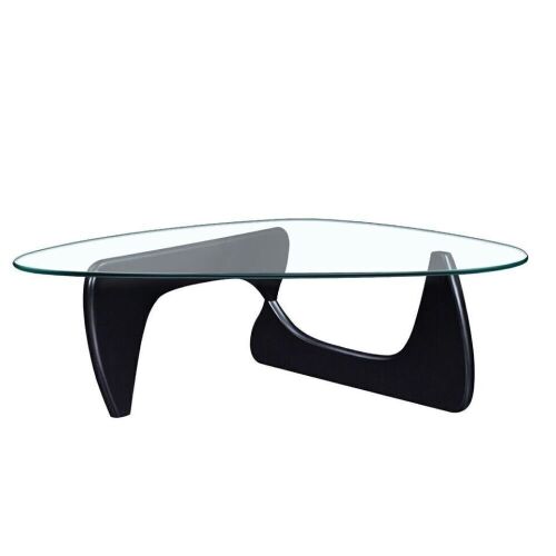 Triangle Glass Top Coffee Table  - Lot 37