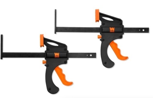 WEN CT992F 7.5-Inch Quick Release Track Saw Clamps, Two Pack - Lot 129