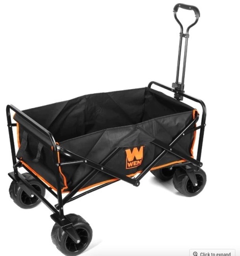 WEN GA8080 Folding Wagon and Utility Cart - Lot 135