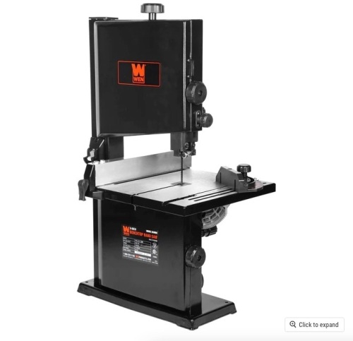 WEN BA3959 2.8-Amp 9-Inch Benchtop Band Saw - Lot 223