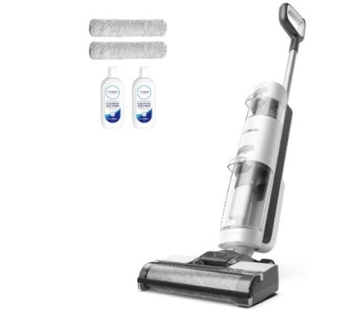 Tineco iFLOOR 2 Complete Cordless Wet Dry Vacuum Floor Cleaner and Mop, One-Step Cleaning for Hard Floors, Great for Sticky Messes and Pet Hair - Lot 294