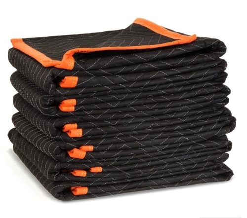 WEN 272406 72-Inch by 40-Inch Heavy Duty Padded Moving Blankets, 6-Pack - Lot 381