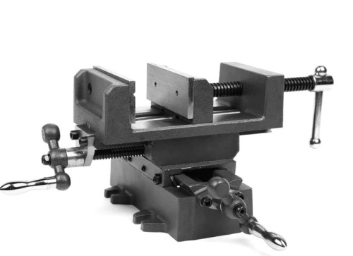 WEN CV414 4.25 in. Compound Cross Slide Industrial Strength Benchtop and Drill Press Vise - Lot 386