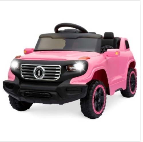 6V Kids Ride-On Car Truck Toy w/ RC Parent Control, 3 Speeds, Lights, Horn - Lot 338