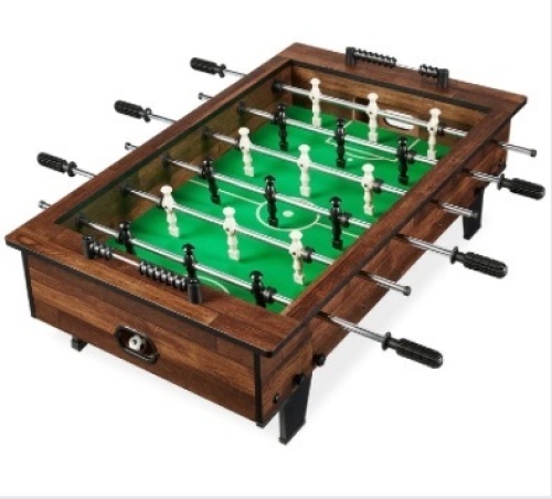 Tabletop Foosball Set, Arcade Table Soccer w/ 2 Balls - 40in - Lot 340