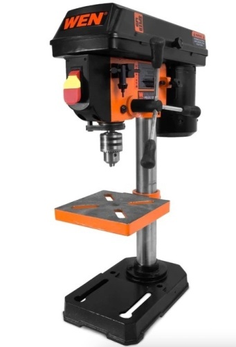 WEN 4208T 2.3-Amp 8-Inch 5-Speed Cast Iron Benchtop Drill Press - Lot 390