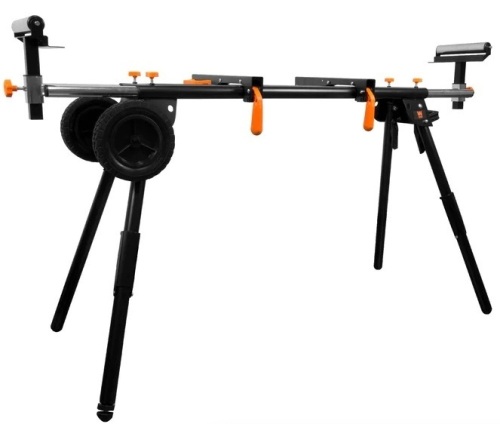 WEN MSA330 Collapsible Rolling Miter Saw Stand with 3 Onboard Outlets - Lot 398