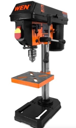 WEN 4208T 2.3-Amp 8-Inch 5-Speed Cast Iron Benchtop Drill Press - Lot 403