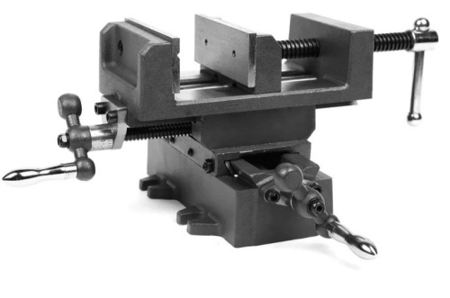 WEN CV414 4.25 in. Compound Cross Slide Industrial Strength Benchtop and Drill Press Vise - Lot 405