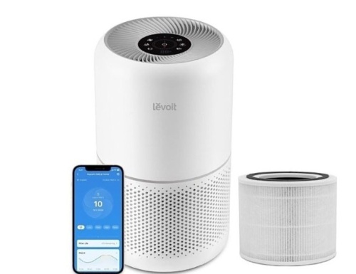 Levoit - PlasmaPro 300S Air Purifier with Replacement Filter - White - Lot 429
