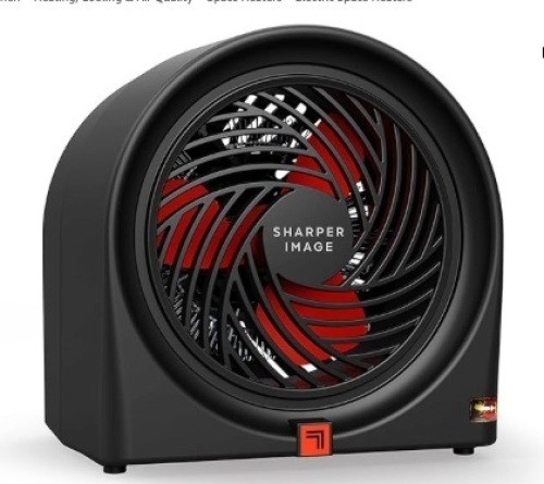 Sharper Image RADIUS 5H Personal Space Heater, Black - Lot 434