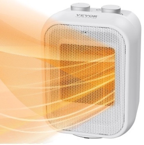 Portable Electric Space Heater with Thermostat - Lot 445