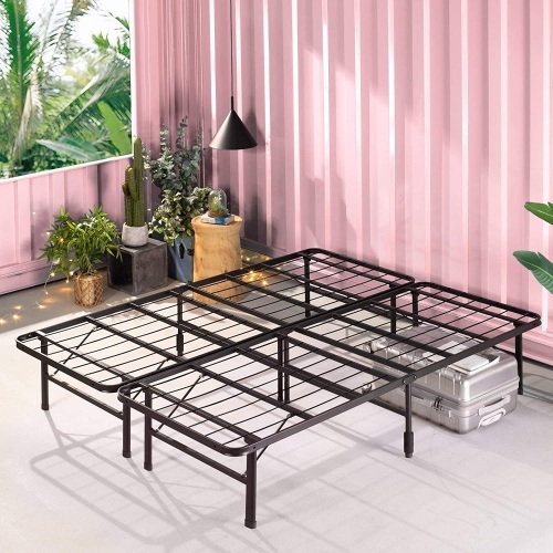 Zinus SmartBase Tool-Free Assembly Mattress Foundation, Queen - Lot 610