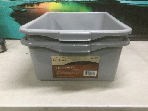 Utility Bus Boxes 2-Pack - Lot 844