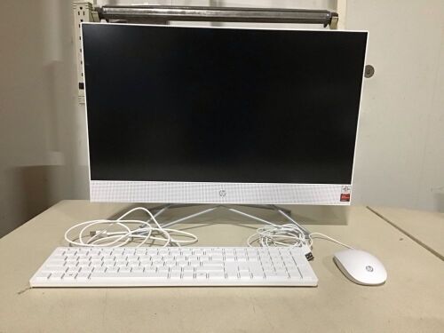 HP 24-inch All-in-One Desktop Computer, Missing Power Supply, Untested - Lot 1010