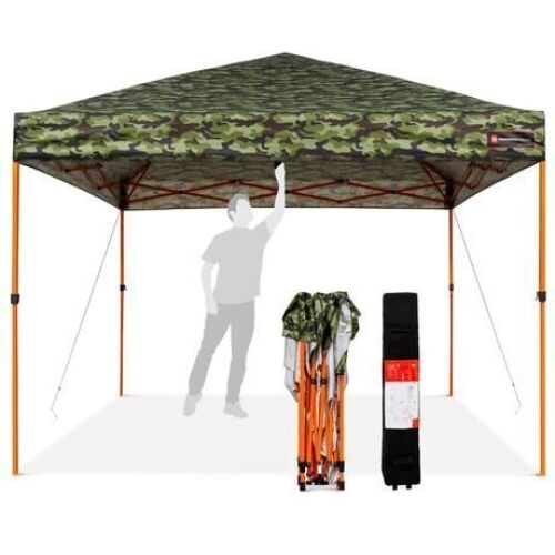 One-Person Setup Instant Pop Up Canopy w/ Wheeled Bag,10x10ft - Lot 549