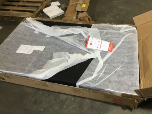 Linen Upholstered Convertible Sofa Bed Futon w/ 2 Cupholders - Lot 390