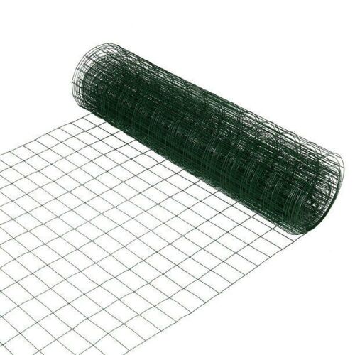 TOOCA Green Vinyl Coated Wire Mesh Fence, 2" x 3" 16 Gauge, 36" x 50' - Lot 1066