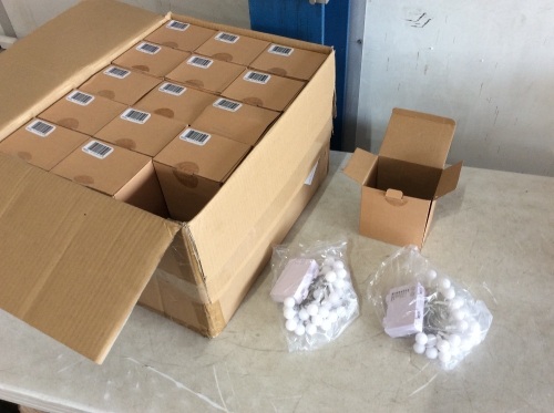 Case of (30) Whit Globe String Lights, 2 Pack  - Lot 1322