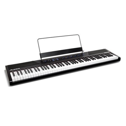 Alesis Recital 88-Key Beginner Digital Piano with Full-Size Semi-Weighted Keys and Included Power Supply  - Lot 89