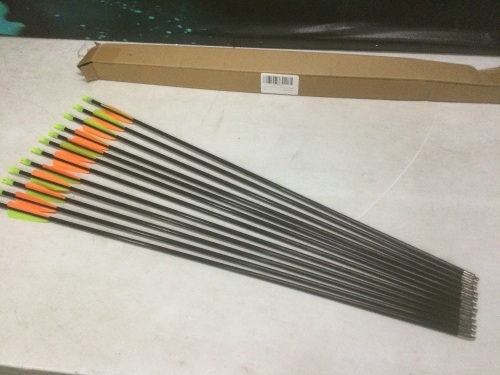 GPP 28" Fiberglass Bows for Recurve Bow, 12 Pack  - Lot 386