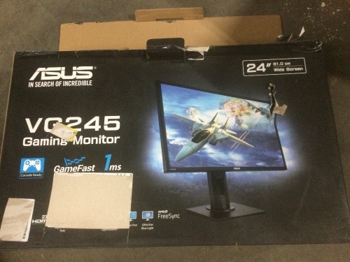 ASUS VG245 24" HD 1080p Gaming Monitor  - Lot 123