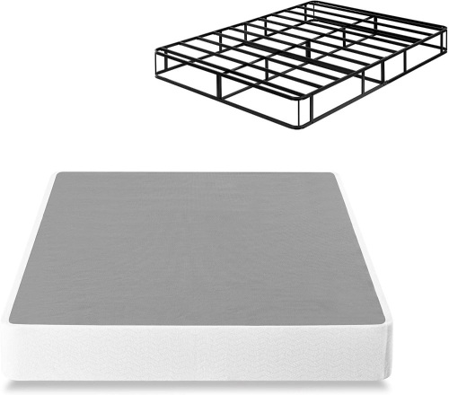 ZINUS 9 Inch Metal Smart Box Spring with Cover, Twin  - Lot 272