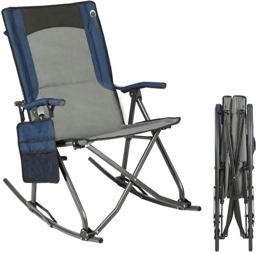 PORTAL Oversized Quad Folding Camping Chair, Support 300 lbs  - Lot 378