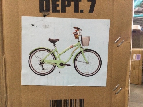 Margaritaville 26" Ladies Coast is Clear Speed Cruiser Bicycle - Lot 419