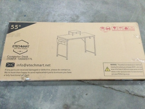 Etechmart 55" Computer Desk  - Lot 770